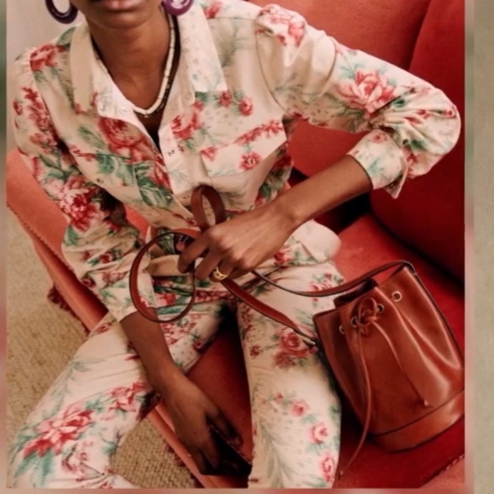 SÉZANE TONIO TROUSERS fleur